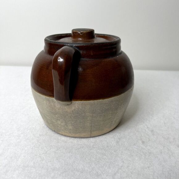 Antique 1920s Robbins Ransbottom Stoneware Bean Pot Crock - Picture 4 of 8